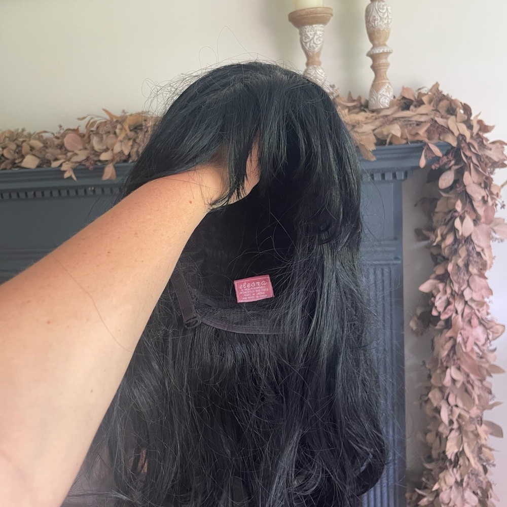 Black "Priscilla" Wig